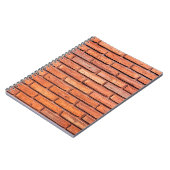 Carnet Mur brique orange brique mur (Côté gauche)