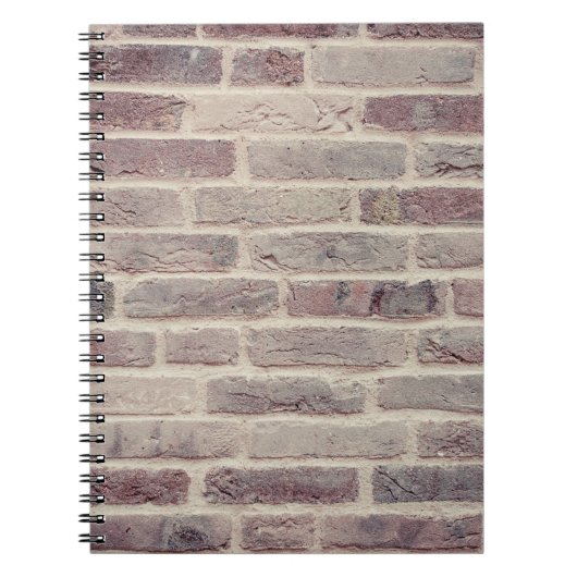 Carnet Mur Brown en briques (Devant)