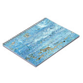 Carnet Mur de béton texturé, taches de rouille. (Côté gauche)