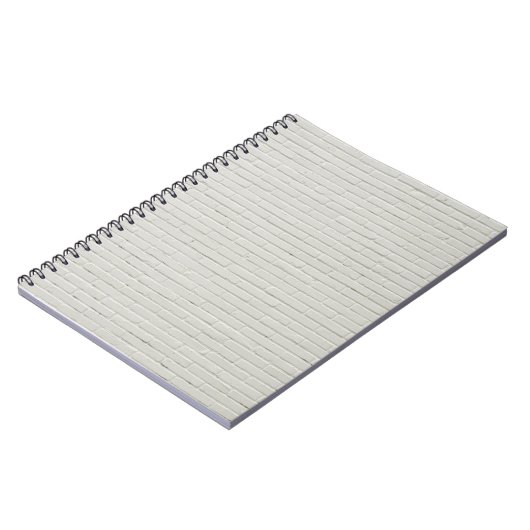 Carnet Mur de briques blanches (Côté gauche)