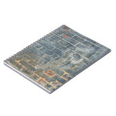 Carnet Mur de briques désordonné et sale (Côté gauche)