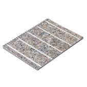 Carnet Mur de galets en béton (Côté gauche)