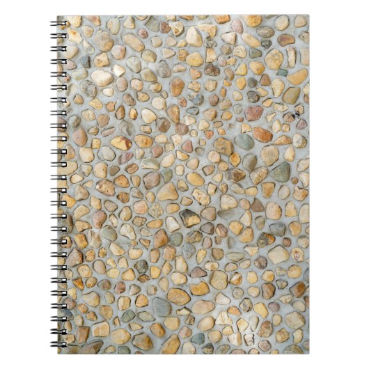 Carnet Mur de galets rustique (Devant)