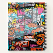 Carnet Mur de graffitis urbains (Dos)