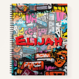 Carnet Mur de graffitis urbains