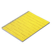 Carnet mur en brique jaune (Côté gauche)