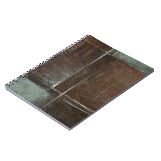 Carnet Mur en brique rouge et gris (Côté gauche)