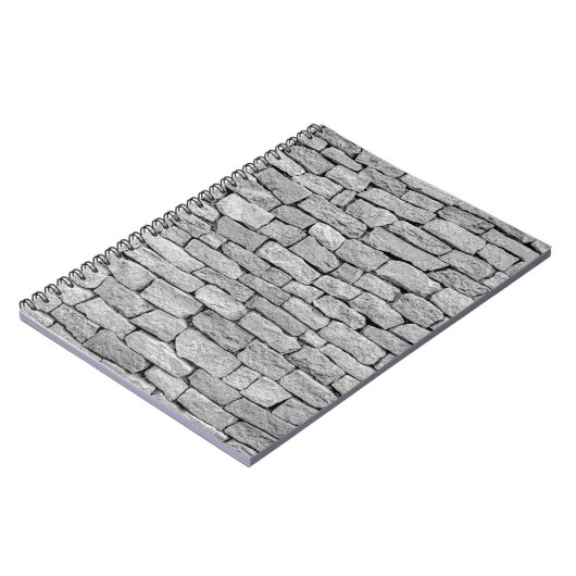 Carnet Mur en pierre grise, arrière - plan abstrait. (Côté gauche)