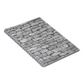 Carnet Mur en pierre grise, arrière - plan abstrait. (Côté Droit)