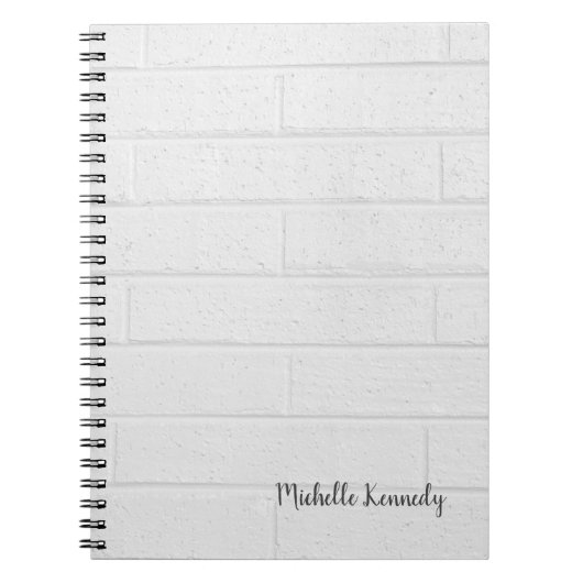 Carnet Mur Minimaliste Professionnel Moderne (Devant)