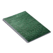 Carnet Mur peint en vert (Côté Droit)