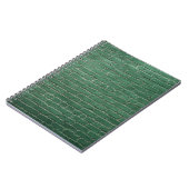 Carnet Mur peint en vert (Côté gauche)