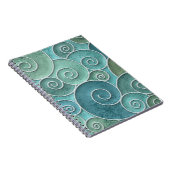 Carnet Mur plâtre texture transparente avec motif tourbil (Côté Droit)