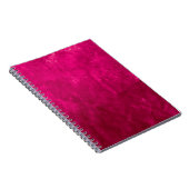 Carnet Mur rose foncé : Texture Abstraite. (Côté Droit)
