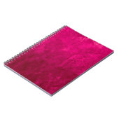 Carnet Mur rose foncé : Texture Abstraite. (Côté gauche)