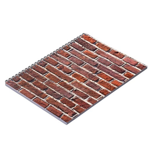 Carnet Mur rouge brique pierre brique maçonnerie (Côté gauche)