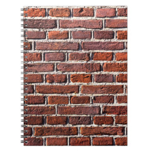 Carnet Mur rouge brique pierre brique maçonnerie