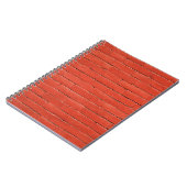 Carnet Mur rouge orange (Côté gauche)