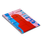 Carnet Mur rouge peint (Côté Droit)