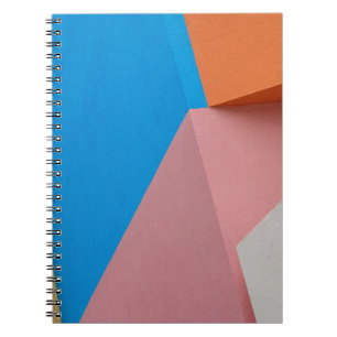 CARNET MUR URBAIN COLORÉ ABSTRAIT