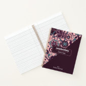Carnet Mûre Groovy Psychedelique 60s 70s Floral  (Intérieur)