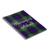 Carnet Murray de tartan écossais de kilt de plaid de clan (Côté Droit)