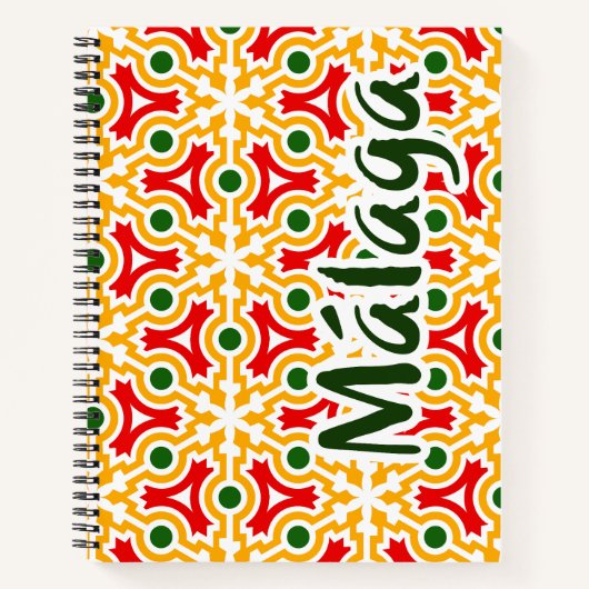 Carnet Murs de rue de Malaga 1 (Devant)