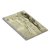 Carnet Muscles humains anatomiques de Léonard de Vinci (Côté Droit)