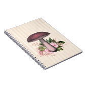 Carnet Mushroom et compilation florale (Côté Droit)