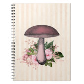 Carnet Mushroom et compilation florale (Devant)