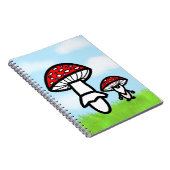 Carnet Mushroom Gnome with Mushroom (Côté Droit)