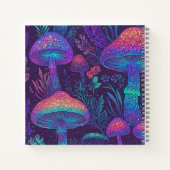 Carnet Mushroom Neon Forest Dreamscape (Dos)