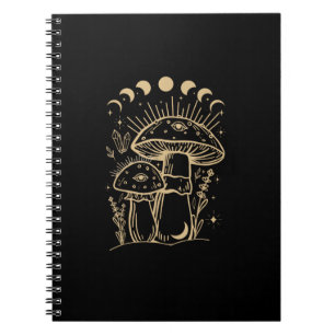 Carnet Mushrooms & Minimalism Cottage Esthétique Goblinc