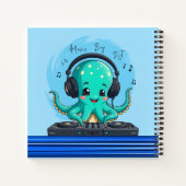 Carnet Music Boy, Bonne soirée Octopus DJ (Dos)