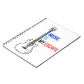 Carnet Music is my escape (Côté gauche)