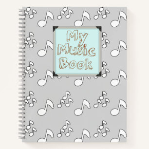 Carnet Music Notes Music book