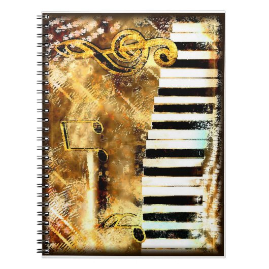 Carnet Musical Grunge (Devant)
