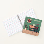 Carnet musical personnalisé (Intérieur)