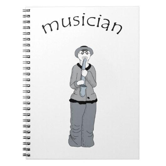 Carnet musicien (Devant)