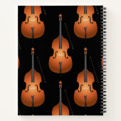 Carnet Musicien de basse debout Musique enseignant Jazz B (Dos)