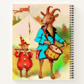 Carnet musiciens de chèvre (Dos)