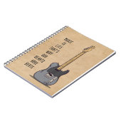 Carnet Musique Art La musique est la vie (Côté gauche)