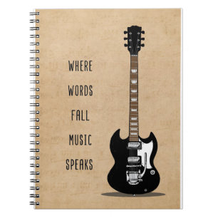 Carnet Musique Art Où Les Mots Chute Musique Parle