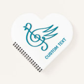 Carnet Musique Blue Bird (Devant)