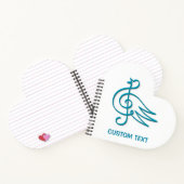 Carnet Musique Blue Bird (Intérieur)
