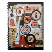 Carnet Musique customisée (Devant)