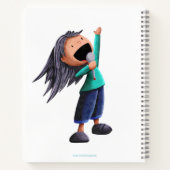 Carnet Musique de fille mignonne  (Dos)