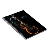 Carnet musique de guitare sur (Côté Droit)