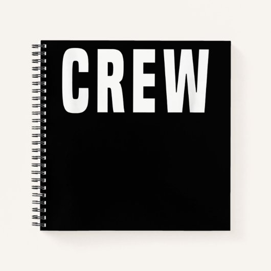 Carnet Musique de photographie de l'équipe - Imprimé (Devant)