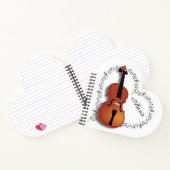 Carnet Musique de Violon (Intérieur)